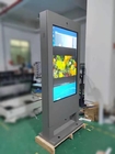Dwustronny zewnętrzny odtwarzacz reklamowy LCD 32 55 86-calowy kiosk pojemnościowy