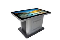 84 &amp;quot;Duży ekran dotykowy na podczerwień Tv Table Silver Conference Smart Interactive Table