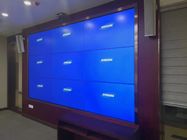 Wyświetlacz LCD o wysokiej jasności Cienka ramka Tv 49 55 cali 3W do ściany wideo