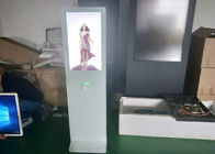 Wysoki połysk, duży, 42-calowy, dotykowy ekran dotykowy infra kiosku informacyjnego z drukarką