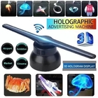 2/4/8 łopatki wentylatora holograficzny wyświetlacz projekcyjny wentylator 3d hologram projekcyjny obrazu;