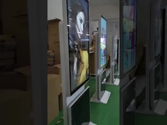 43-calowy obrotowy stojak podłogowy 360 Digital Signage Kiosk Poziomy wyświetlacz reklamowy Totem