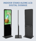 Cyfrowe wyświetlacze LCD FHD UHD Metalowa obudowa SPCC Kiosk reklamowy z ekranem dotykowym