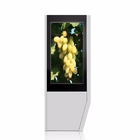 Wodoodporny zewnętrzny wyświetlacz LCD Digital Signage Czytelny w słońcu wyświetlacz LCD Kiosk Totem