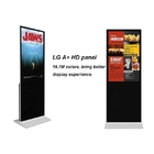 55-calowy kryty stojak podłogowy Wifi Ekran dotykowy Kiosk Digital Signage Reklama Lcd