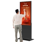 Wifi Ekran dotykowy Digital Signage Kiosk 55-calowy stojący odtwarzacz reklamowy Lcd