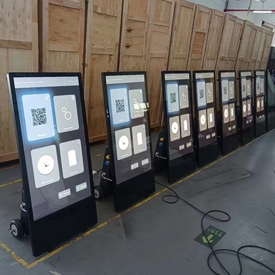 Wodoodporny zewnętrzny kiosk reklamowy LCD Digital Signage Pojemnościowy dotykowy LCD