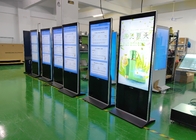 Iphone Shaped Floor Standing LCD Advertising Digital Signage Totem Kiosk