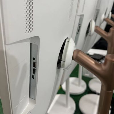 32 cali, przenośny, inteligentny, interaktywny kiosk dotykowy, mobilny, bezprzewodowy, obracający się ekran LCD