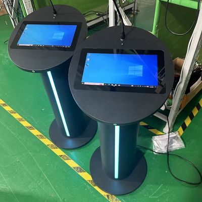 Multimedialny cyfrowy podium 13,3 cala pcap touch lcd antenka wzmacniacz głośnik i mikrofon bezprzewodowy do spotkań