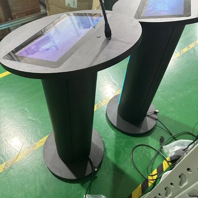 Multimedialny cyfrowy podium 13,3 cala pcap touch lcd antenka wzmacniacz głośnik i mikrofon bezprzewodowy do spotkań