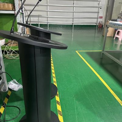 Multimedialny cyfrowy podium 13,3 cala pcap touch lcd antenka wzmacniacz głośnik i mikrofon bezprzewodowy do spotkań