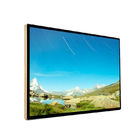 Pionowy ekran reklamowy HD LCD do montażu na ścianie Aluminiowa krawędź AC 110V - 240V