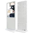 Biały HD Wifi interaktywny ekran dotykowy Kiosk 43 calowy All In One Metal Case SPCC