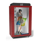 Handle 3G Wifi Interactive Transparent LCD Showcase 22 Inch 450 Cd / m2