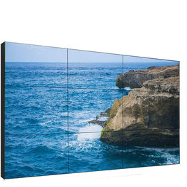 Przerwa 0,8 mm 500 cd / m2 4K Digital Signage Rozwiązania do wyświetlania na ścianach wideo 55 cali na wystawę komercyjną