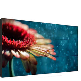 Przerwa 0,8 mm 500 cd / m2 4K Digital Signage Rozwiązania do wyświetlania na ścianach wideo 55 cali na wystawę komercyjną
