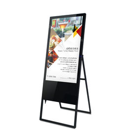 Składana reklama Digital Signage Menu Board Floor Stand Typ 3G / 4G Opcjonalne