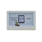Akryl / metal Full HD Transparent LCD Showcase TFT For Counter Physical
