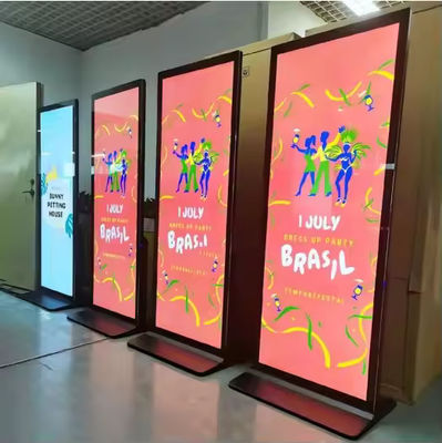 75 Stały sygnał cyfrowy w pomieszczeniach wewnętrznych Ultracienkie LCD pełnoekranowe
