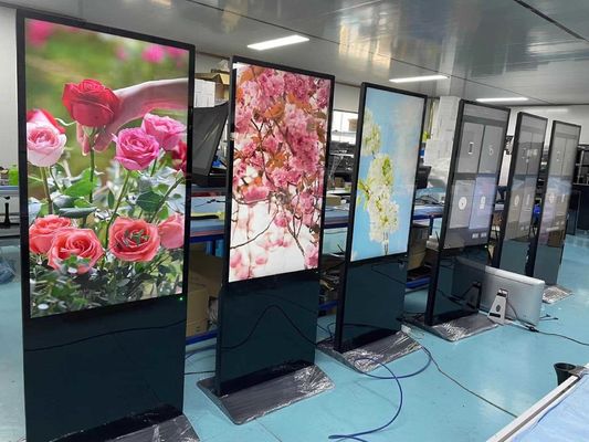75 Stały sygnał cyfrowy w pomieszczeniach wewnętrznych Ultracienkie LCD pełnoekranowe