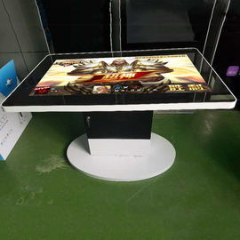 Podczerwień Multi Touch Screen Table, Full HD Interactive Media Tabela AR Szklana powierzchnia 43 &quot;55&quot;