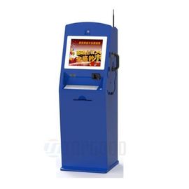 Bank Self-Payment Payment Kiosk 350 Nits Brightness With Thermal Printer