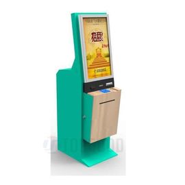Bank Self-Payment Payment Kiosk 350 Nits Brightness With Thermal Printer