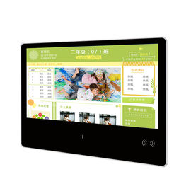22 "LCD RFID naścienny Digital Signage, wyświetlacz reklamowy LCD dla studentów odprawy