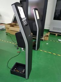 12.1calowy stojący pojemnościowy kiosk z ekranem dotykowym z drukarką THERMAL wbudowany w system Android lub PC OS do kiosku płatniczego