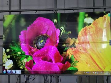 Rozwiązanie 4k Rack / Wall Mounted Zero Bezel Ściana wideo 49 55 cali na podczerwień Touch