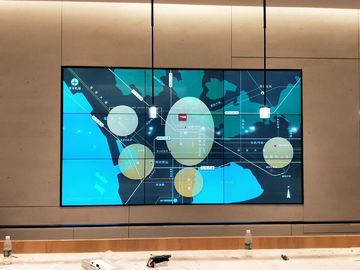 Wewnętrzna ściana wideo z wąską ramką, ściana wideo Digital Signage do centrum CCTV