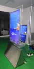 55-calowy ekran LCD Ściana wideo Digital Signage UHD 3g Dwustronny stojak podłogowy