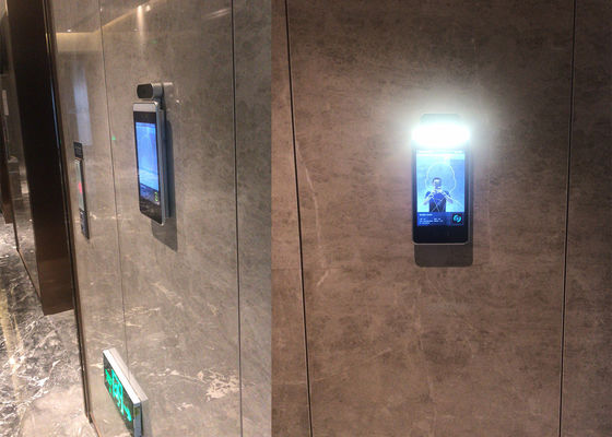 Czytnik kart RFID biometryczne rozpoznawanie twarzy Automatyczny pomiar temperatury termicznej Terminal dostępu do systemu rozpoznawania twarzy