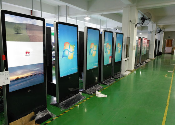 55-calowy kiosk stojący LCD Digital Signage 1920x1080 HDMI FCC