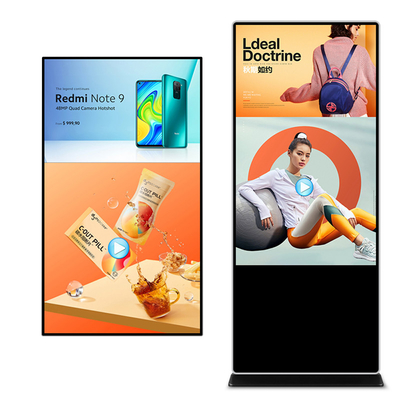 Ekran dotykowy TFT LCD Digital Signage 43 55 65-calowy wyświetlacz reklamowy LCD