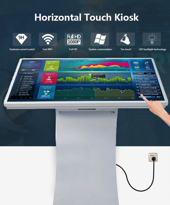 32 43 55-calowy wyświetlacz LCD HD Stojak podłogowy Kiosk Android Interaktywny tablet