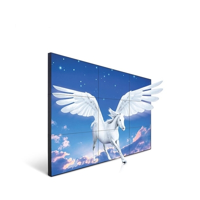 Wewnętrzna ściana wideo Digital Signage 2K 4K HD 2x3 3x3 Ściana wideo LCD z wąską ramką