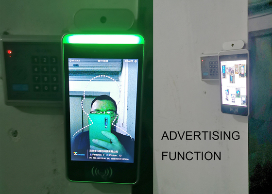 Bezpieczeństwo Kontrola dostępu Rozpoznawanie twarzy Kiosk temperatury z kodem QR Oprogramowanie MIPS