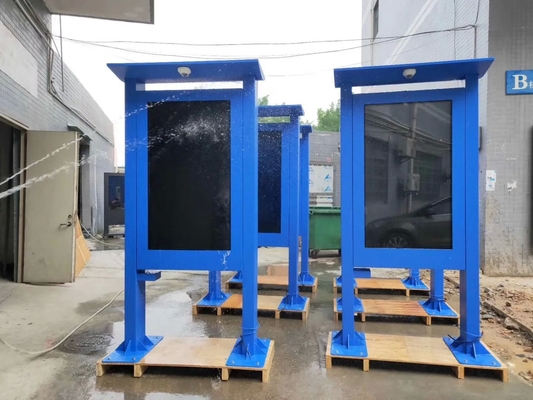 55-calowy kiosk z pojemnościowym ekranem dotykowym, rozdzielczość 1920x1080, jasność 400CD