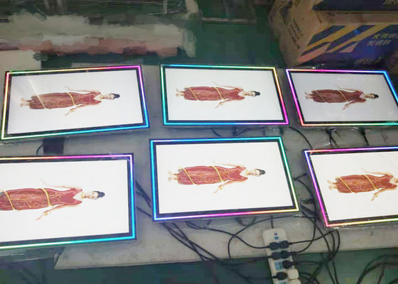 AC100V 6ms 300cd / m2 naścienny ekran LCD z cyfrowym oznakowaniem