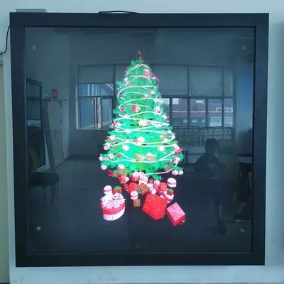 Nowy przenośny akumulator na biurko z holograficznym wyświetlaczem 3D Hologram LED z wentylatorem 30 cm