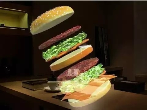 2/4/8 łopatki wentylatora holograficzny wyświetlacz projekcyjny wentylator 3d hologram projekcyjny obrazu;