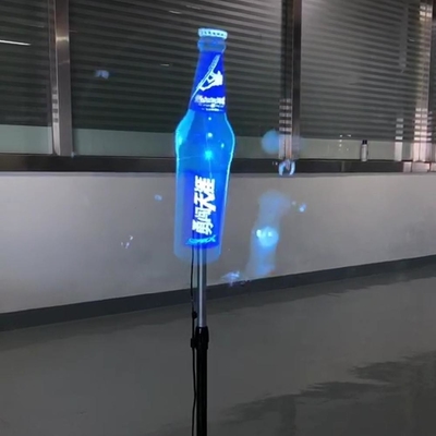 Holograficzny wyświetlacz 3D z hologramem o wysokiej jasności DC 12V 3A do reklamy